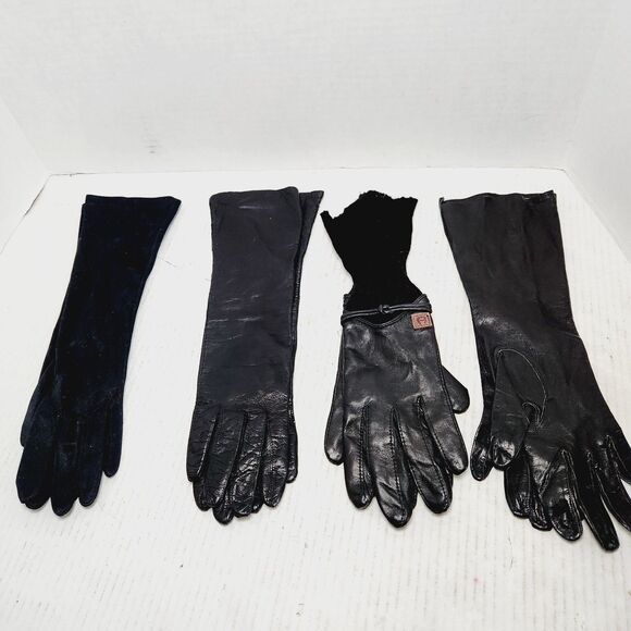 Ladies' Vintage Gloves Lot/22 Pair Sizes 6.5/7 Driving/Theatre Fownes Van Roalte - Picture 6 of 14